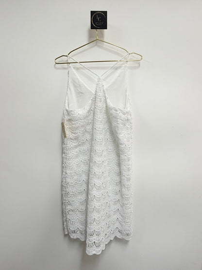 Lilly Pulitzer White Eyelet Dress Size L