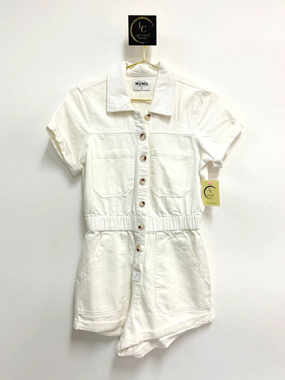 Show Me Your Mumu White Romper Size S