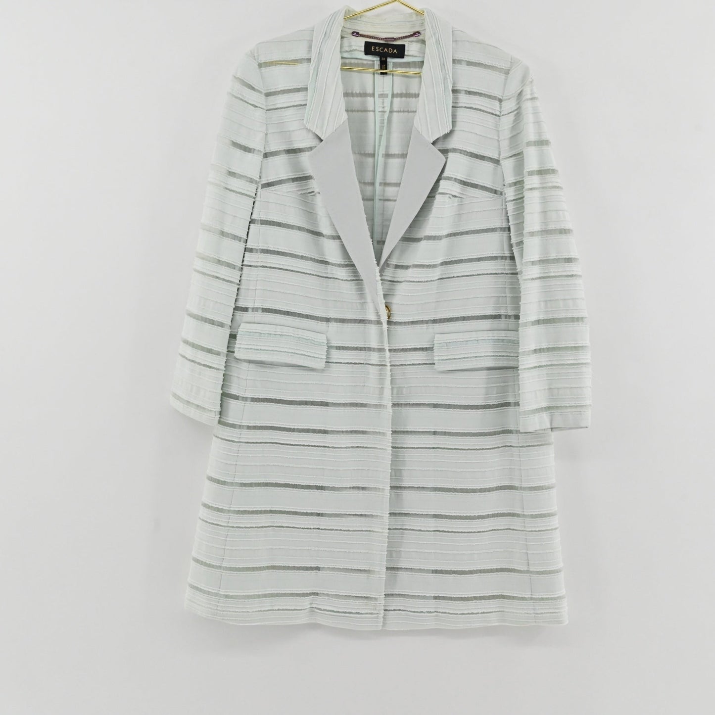 Escada Mint Green Jacket Size 38