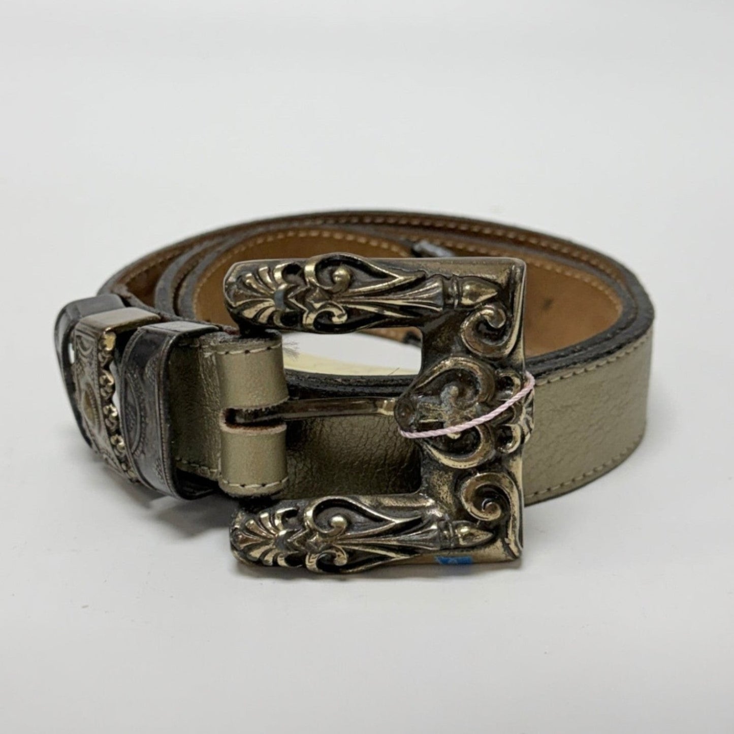 Streets Ahead Western Tan Belt Size L