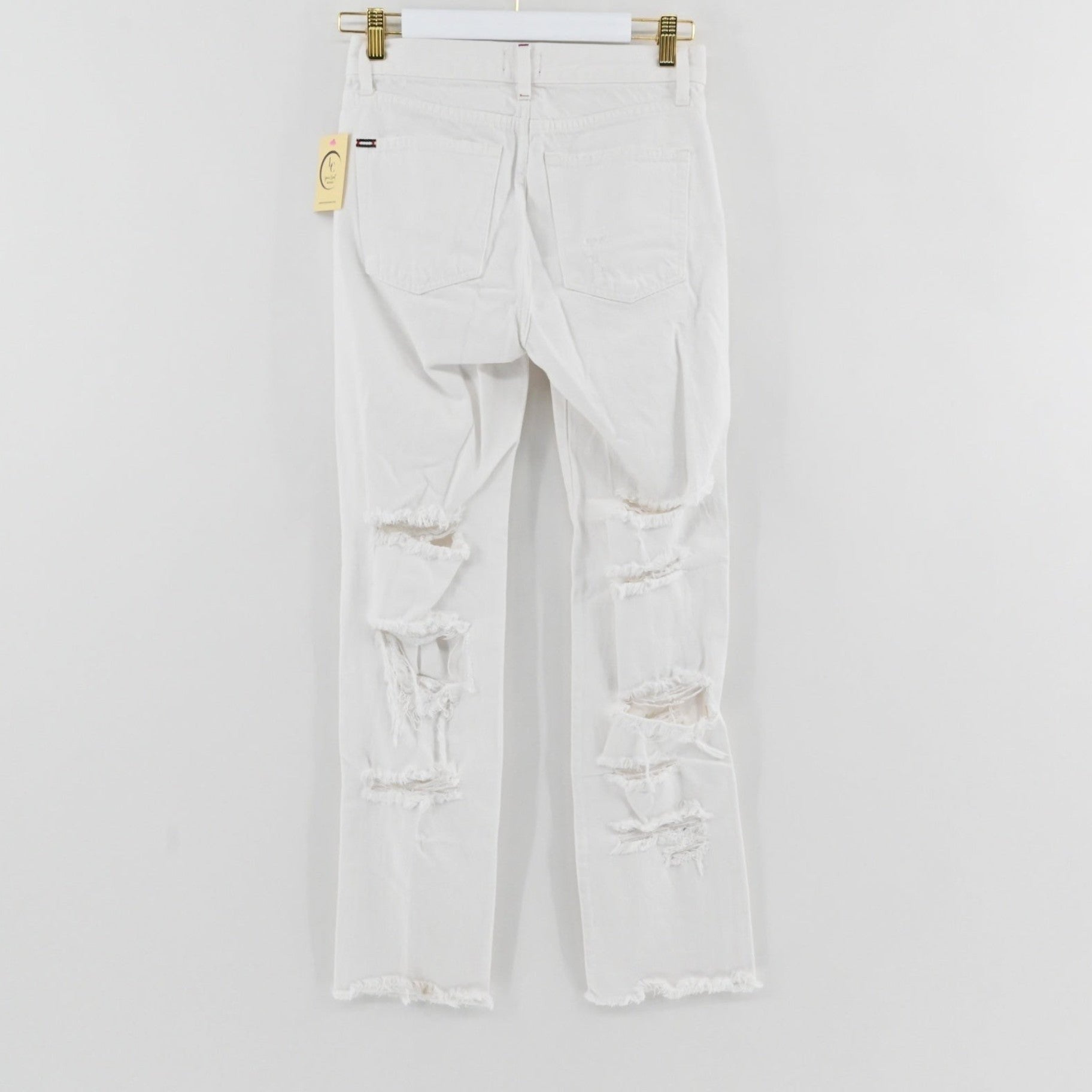 Alice + Olivia Genevieve White Jeans Size 25