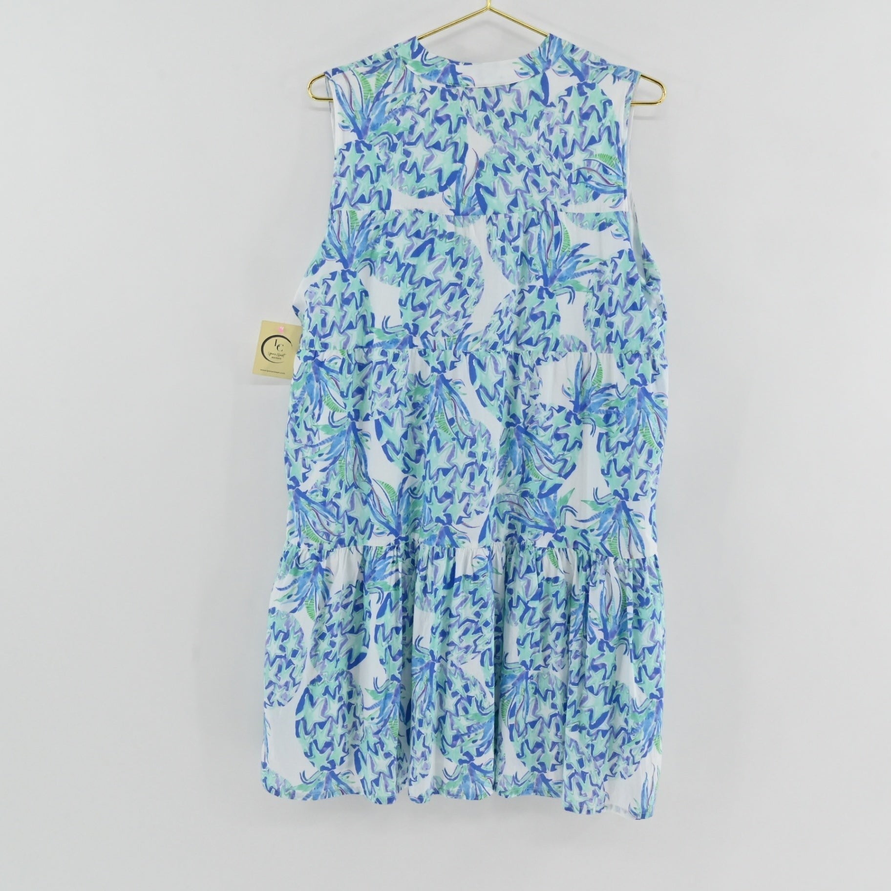 Vilagallo Tiered Star Dress Size XL