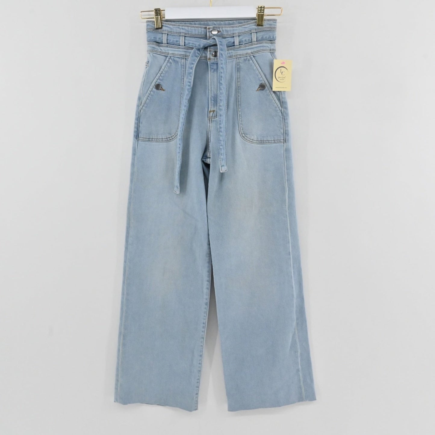 Frame Mahoney Paperbag Jeans Size 24