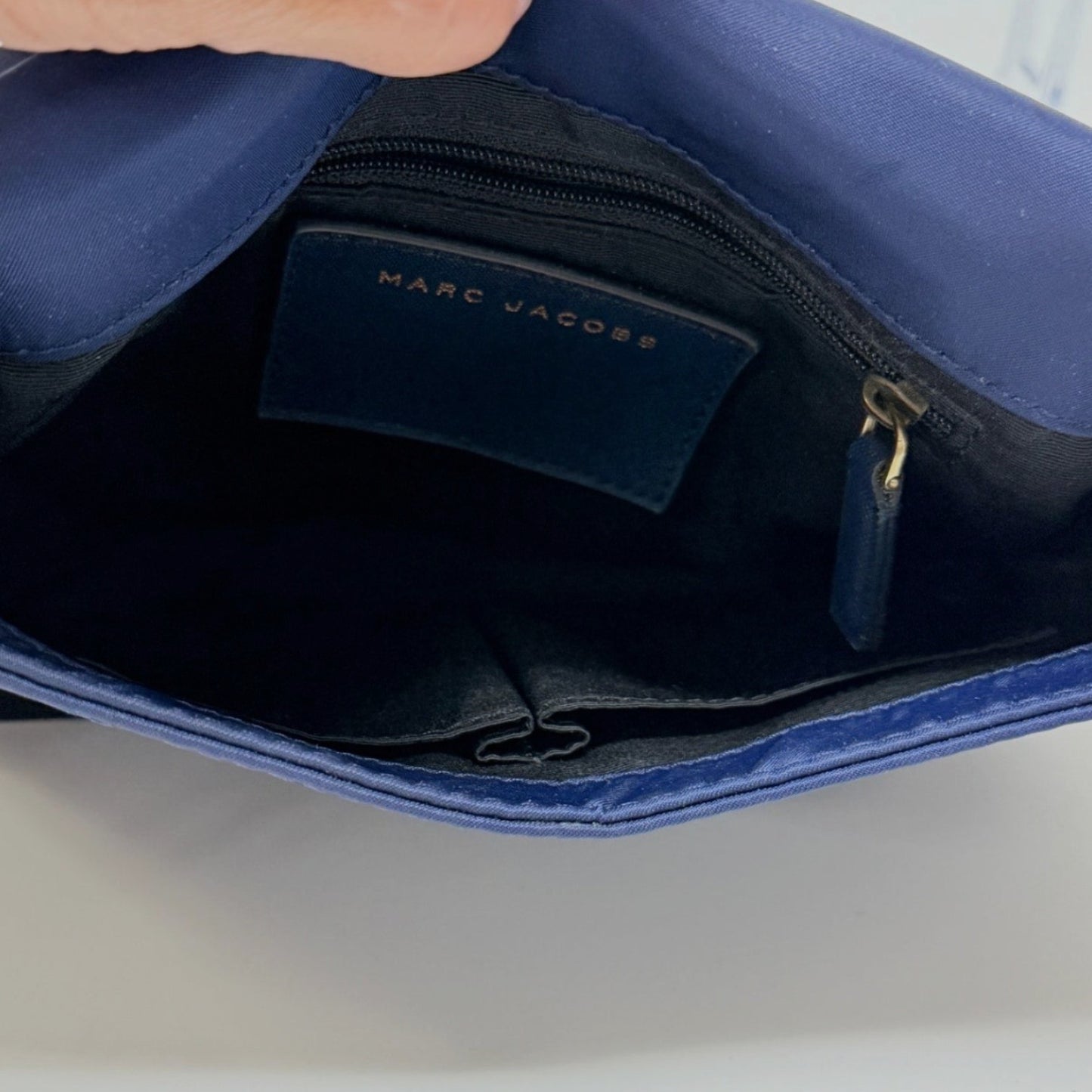 Marc Jacobs Trooper Nylon Crossbody Bag Navy
