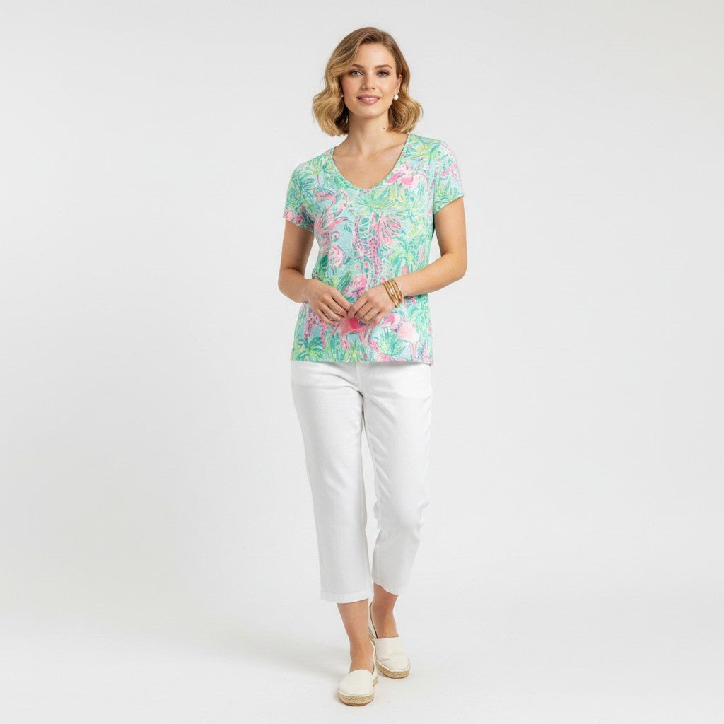 Lilly Pulitzer Animal Tee SIZE XXS
