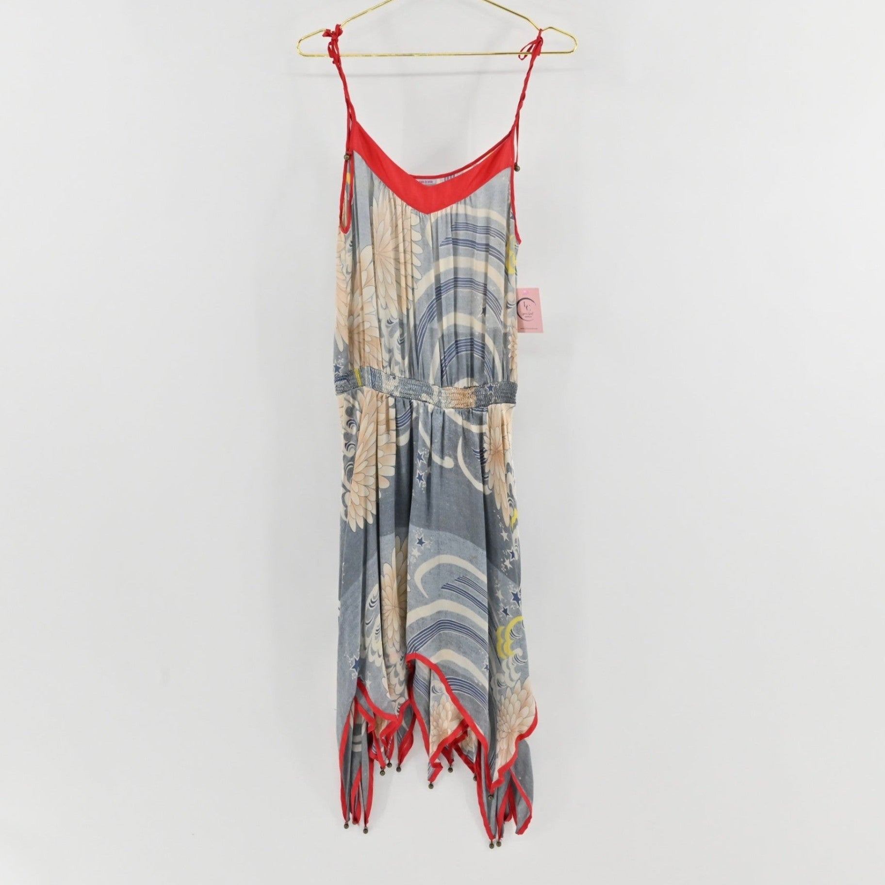 Sass & Bide Blue Tan Dress Size 2