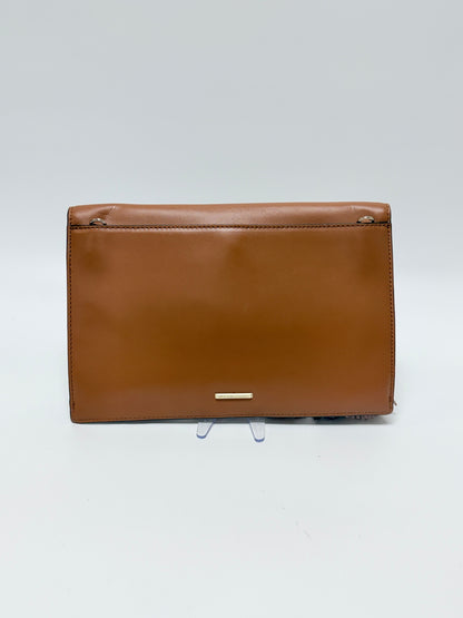 Rebecca Minkoff Sofia Tassel Clutch Tan