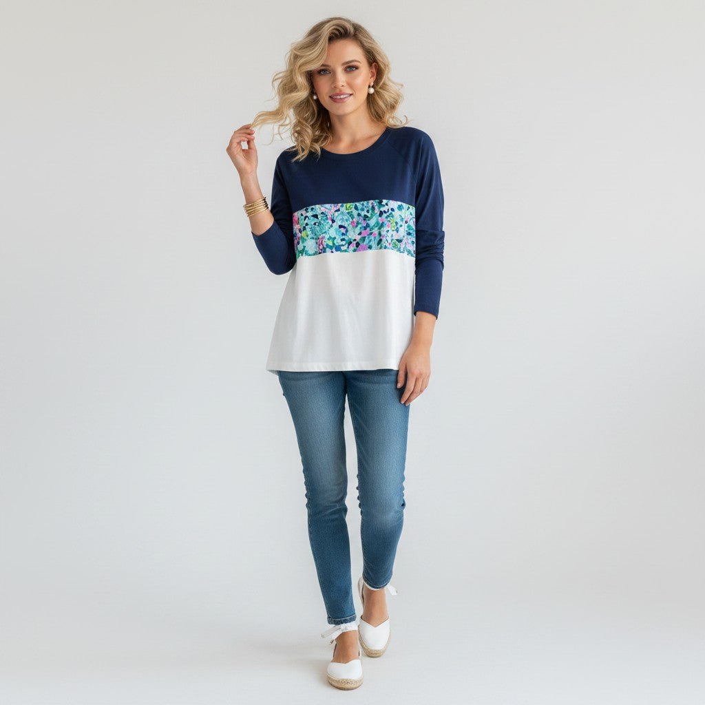Lilly Pulitzer Chapman L/S Top SIZE XL