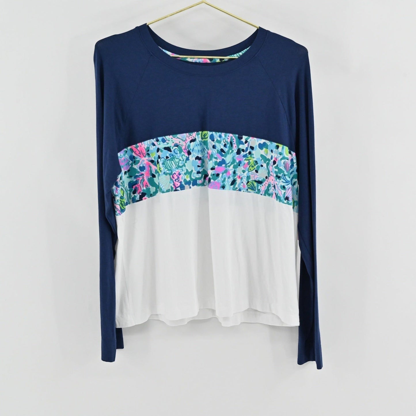 Lilly Pulitzer Chapman L/S Top SIZE XL