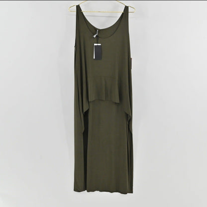Lafayette 148 New York Olive Dress SIZE L