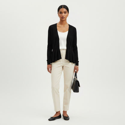 Alexander McQueen Black Cardigan Size L