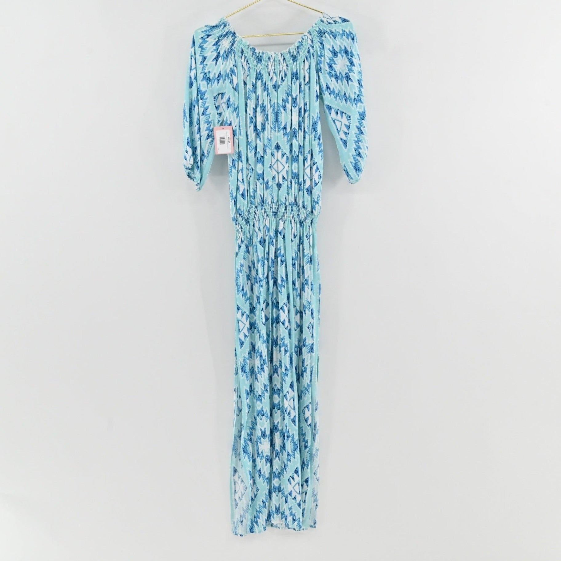 Melissa Odabash Ikat Maxi dress ONE SIZE