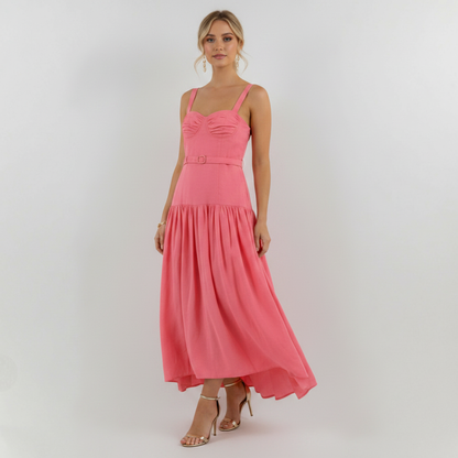 Nicholas Coral Pink Dress Size 12