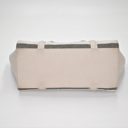 Kate Spade Daniels Drive Abigail Stripe Leather Woven Bag