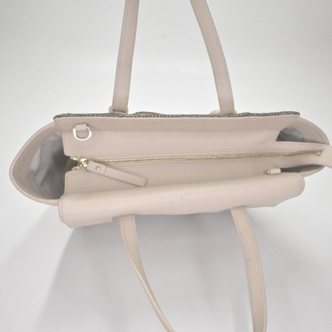 Kate Spade Daniels Drive Abigail Stripe Leather Woven Bag