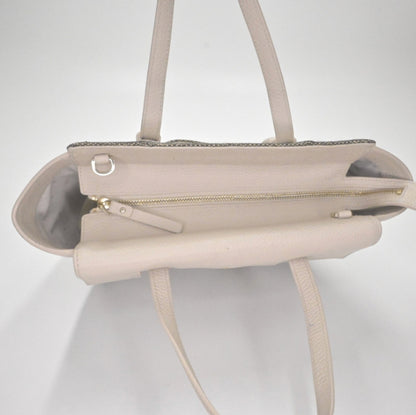 Kate Spade Daniels Drive Abigail Stripe Leather Woven Bag