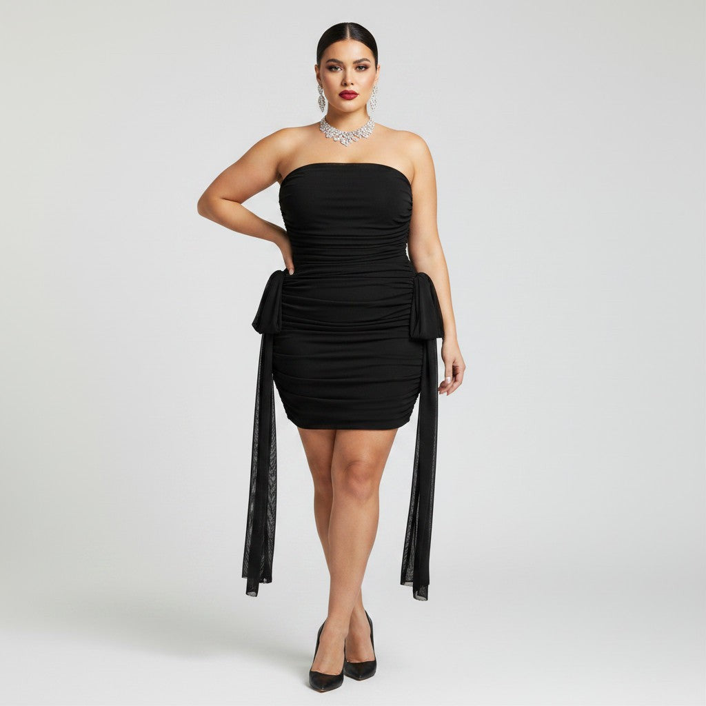 PepperMayo Georgie Black Dress Size 18
