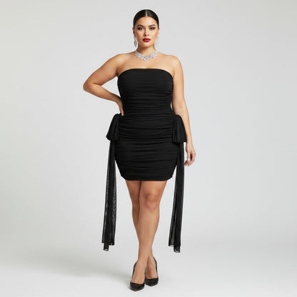 PepperMayo Georgie Black Dress Size 18
