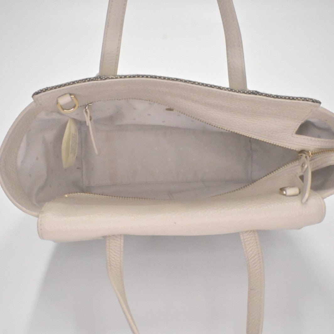 Kate Spade Daniels Drive Abigail Stripe Leather Woven Bag