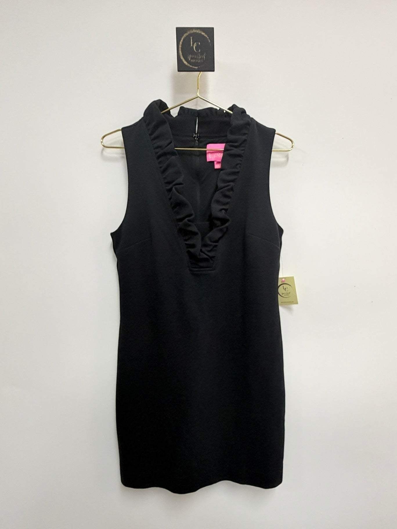 Lilly Pulitzer Tisbury Black Dress Size M