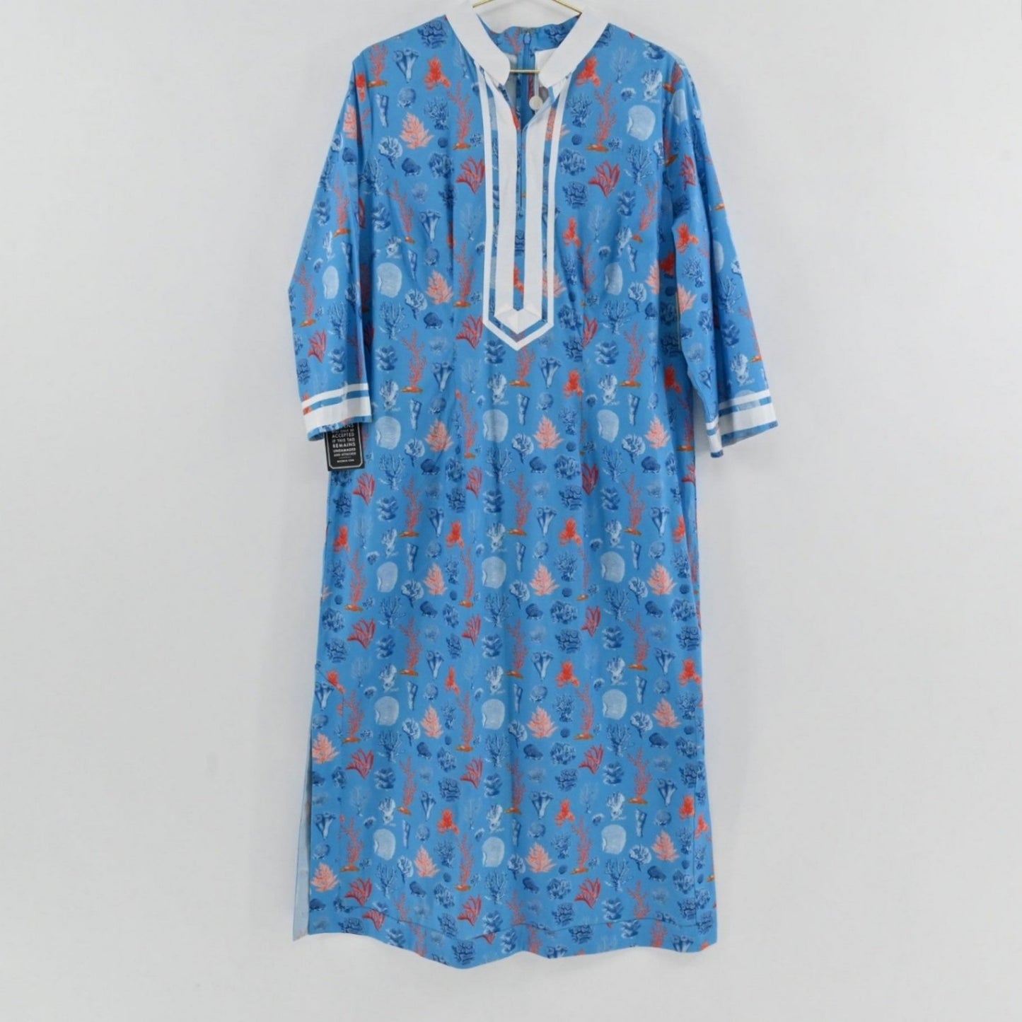 NicoBlu Blue Kaftan Dress Size XL