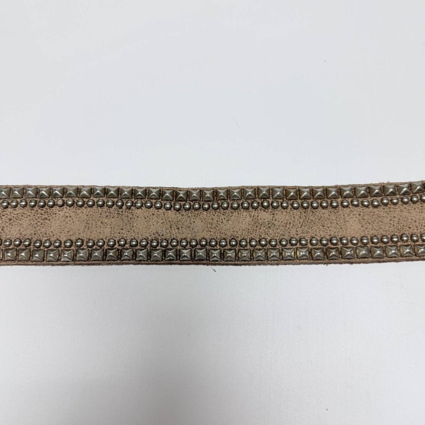 Revolve Tan Studded Belt Size 34