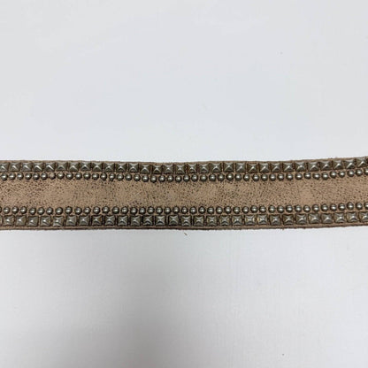 Revolve Tan Studded Belt Size 34