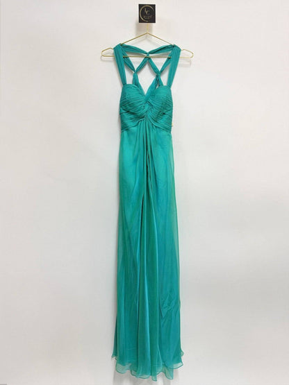 La Femme Peacock Dress Size 0