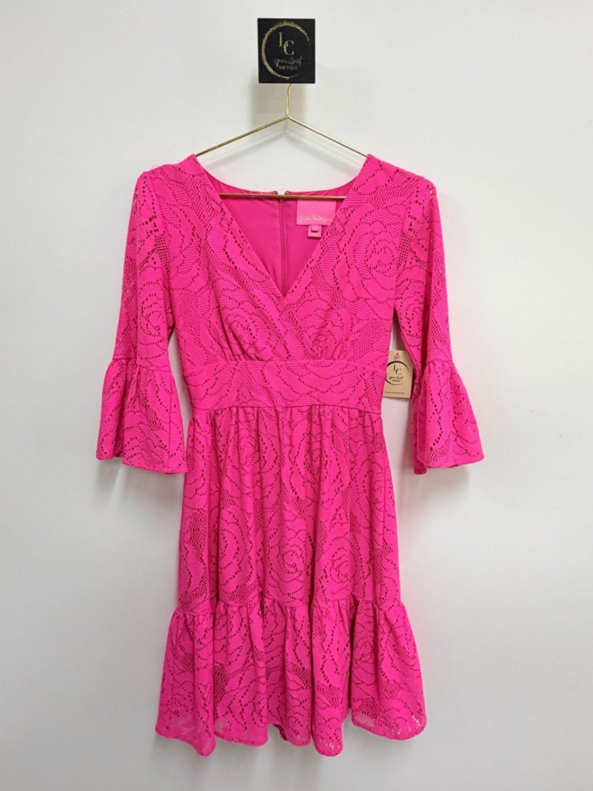 Lilly Pulitzer Hot Pink Felicity Dress Size 0