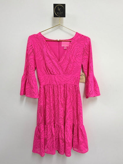 Lilly Pulitzer Hot Pink Felicity Dress Size 0