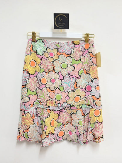 Elliot Lauren Retro Print Skirt Size 2