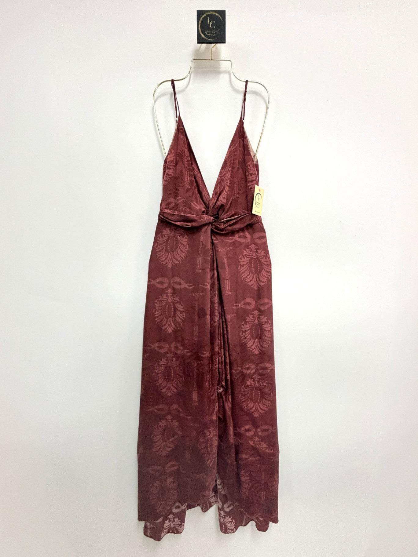 Juan de Dios 100% Silk Dress Size 2
