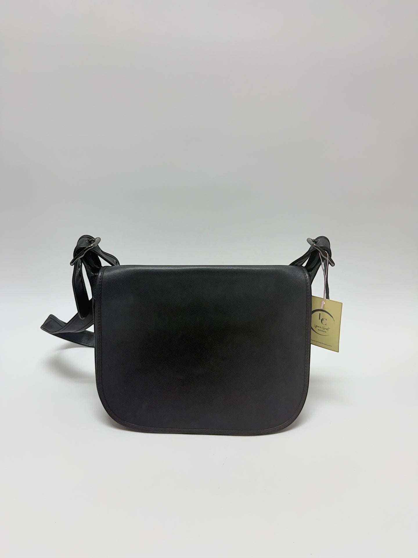 Coach 75th Anniversary Limited Edition Saddle Bag Black