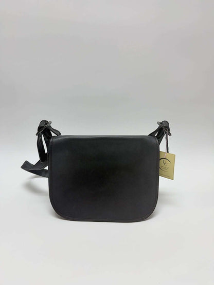 Coach 75th Anniversary Limited Edition Saddle Bag Black