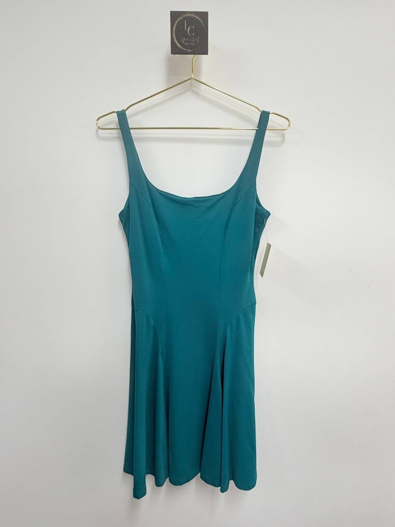Susana Monaco Teal Mini Dress Size M
