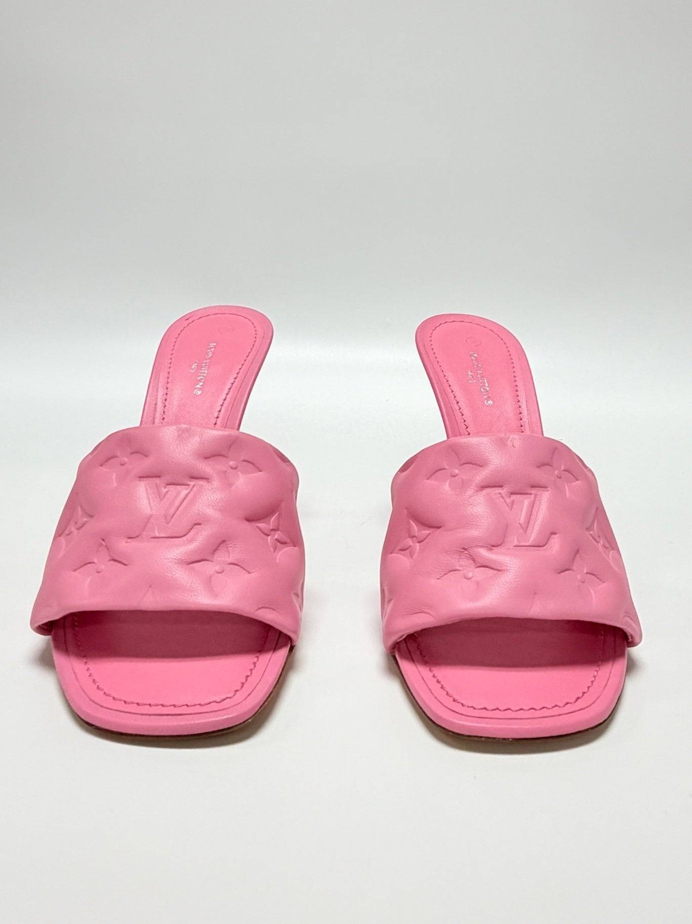 Louis Vuitton Revival Mule Rose Size 38.5