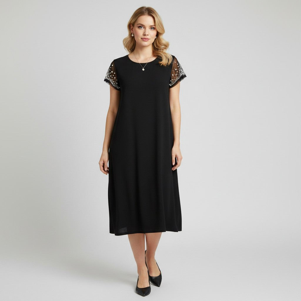 Nik & Nash Black Studded Dress Size XL