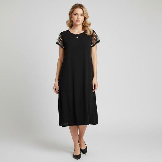 Nik & Nash Black Studded Dress Size XL