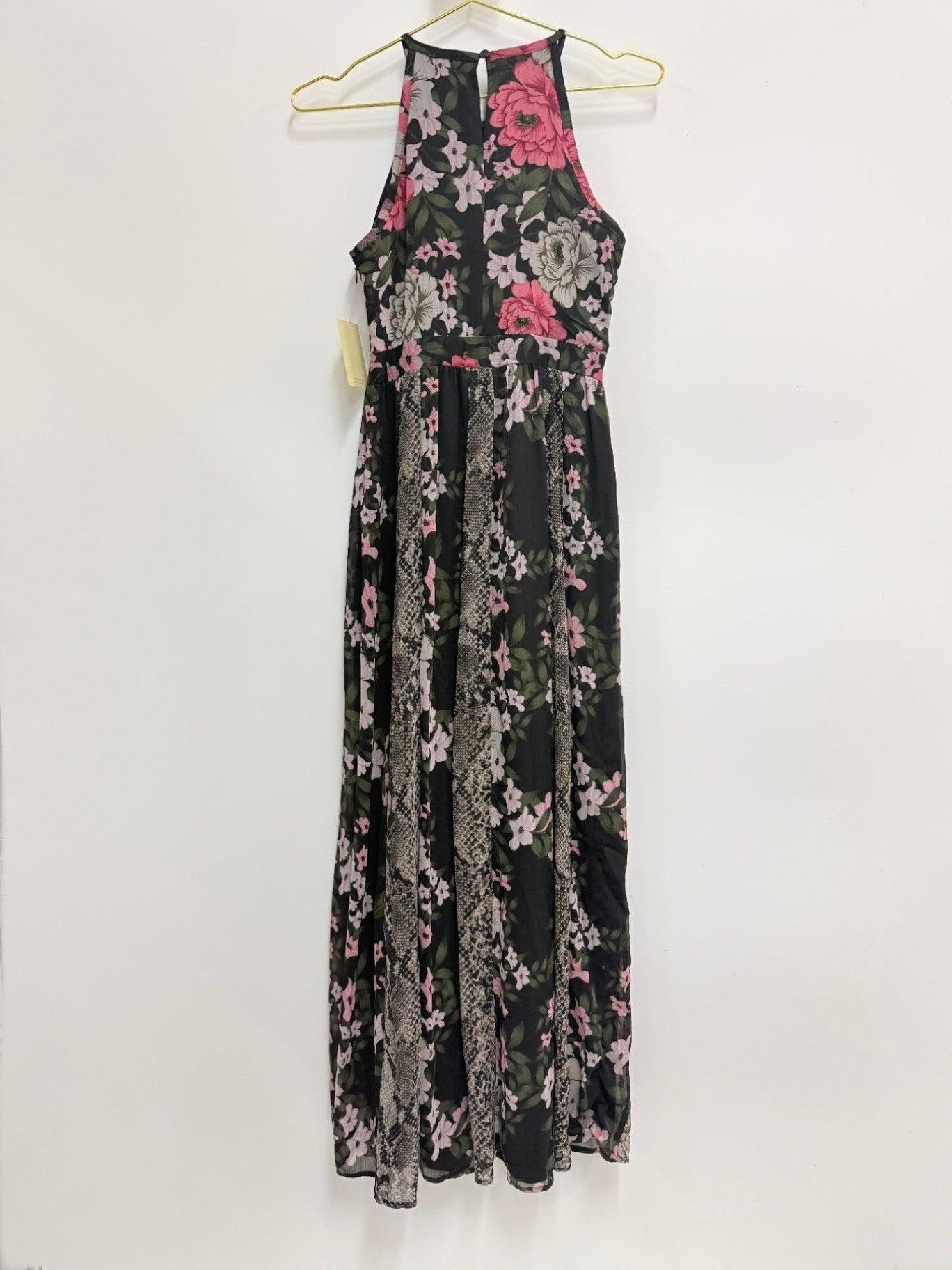 INC Snakeskin/Floral Print Dress Size 6