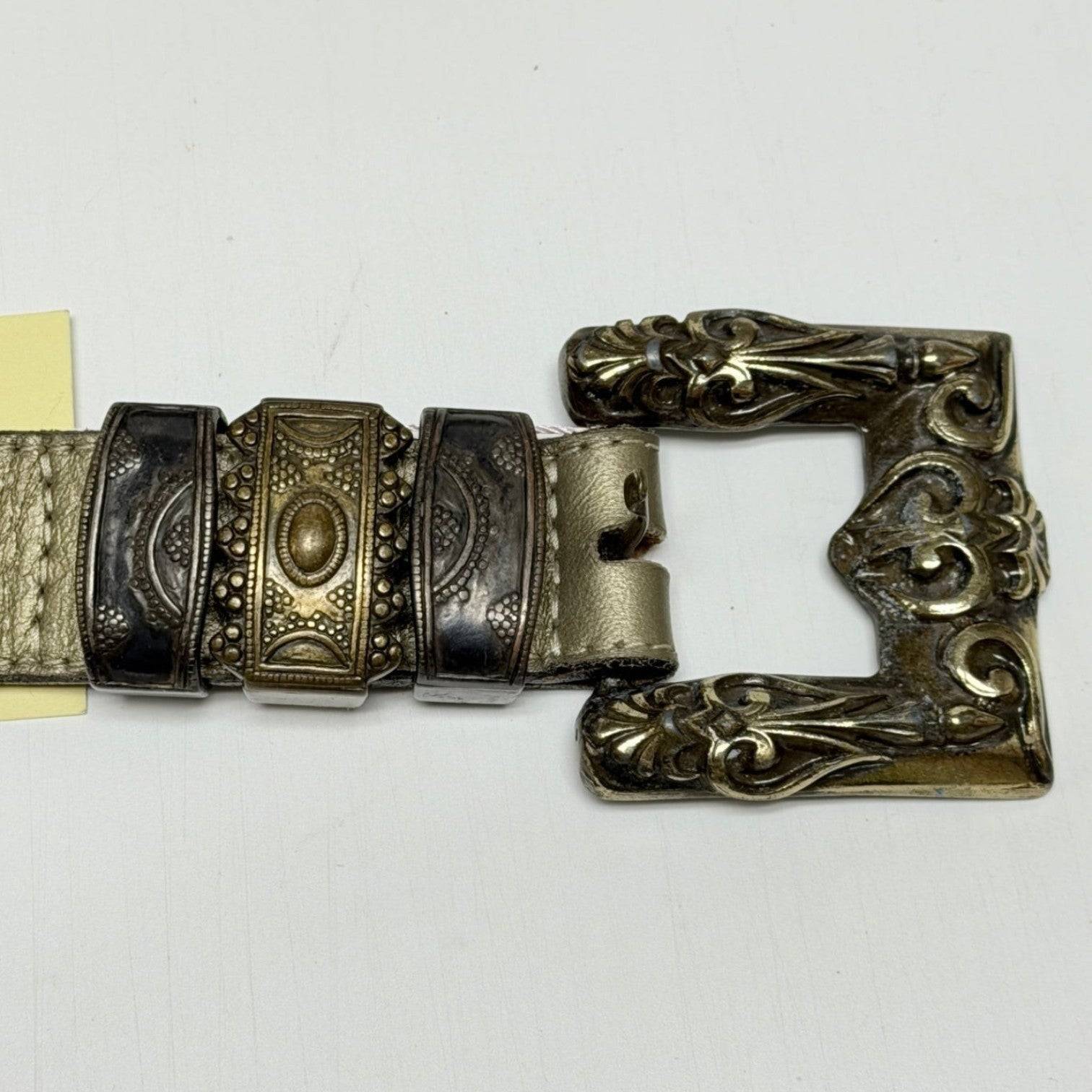 Streets Ahead Western Tan Belt Size L