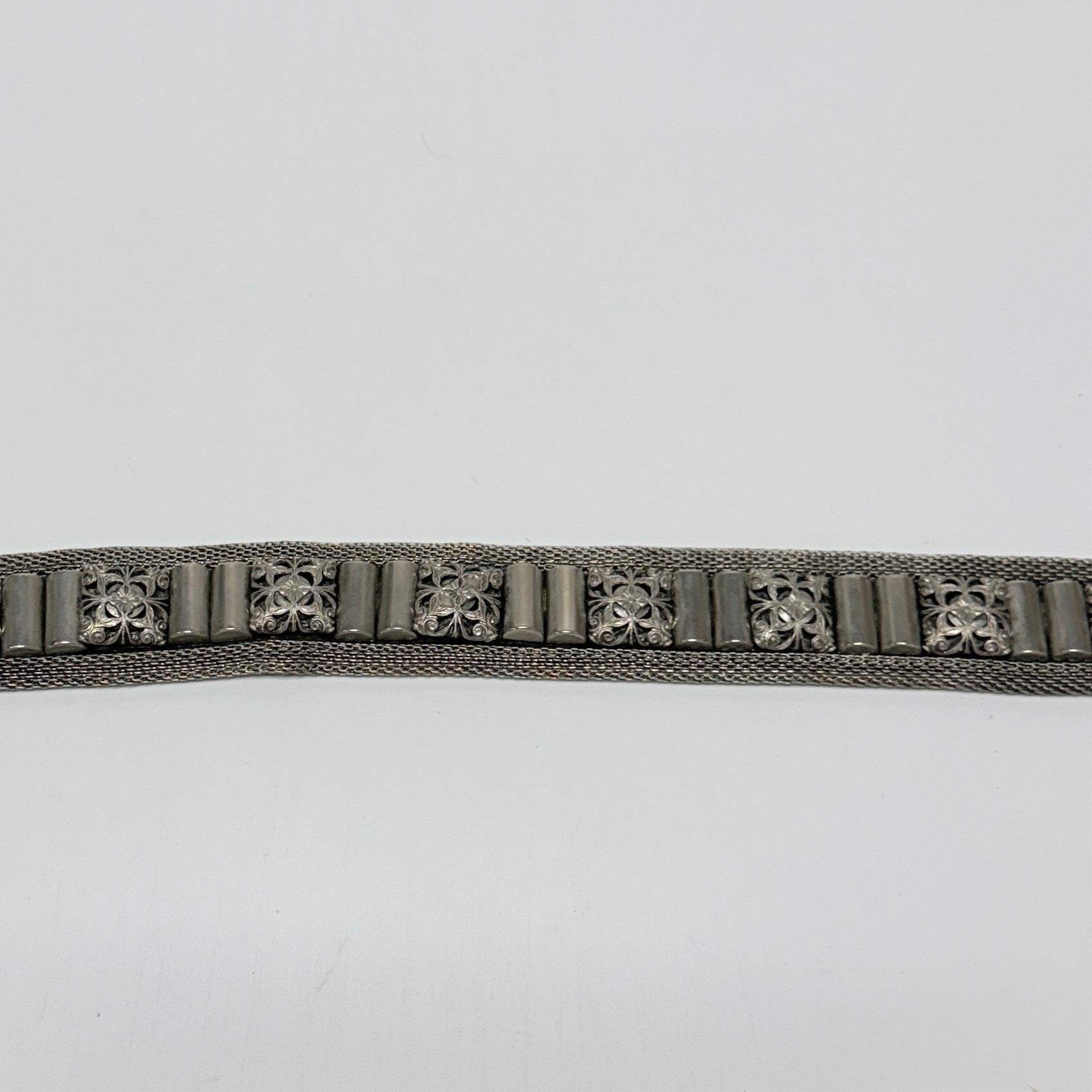 Nanni Made In Italy Mesh Belt Size 40