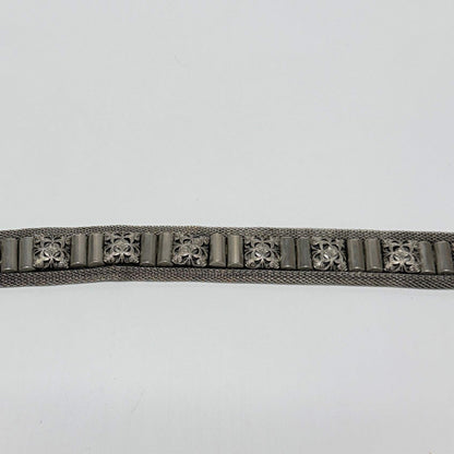 Nanni Made In Italy Mesh Belt Size 40
