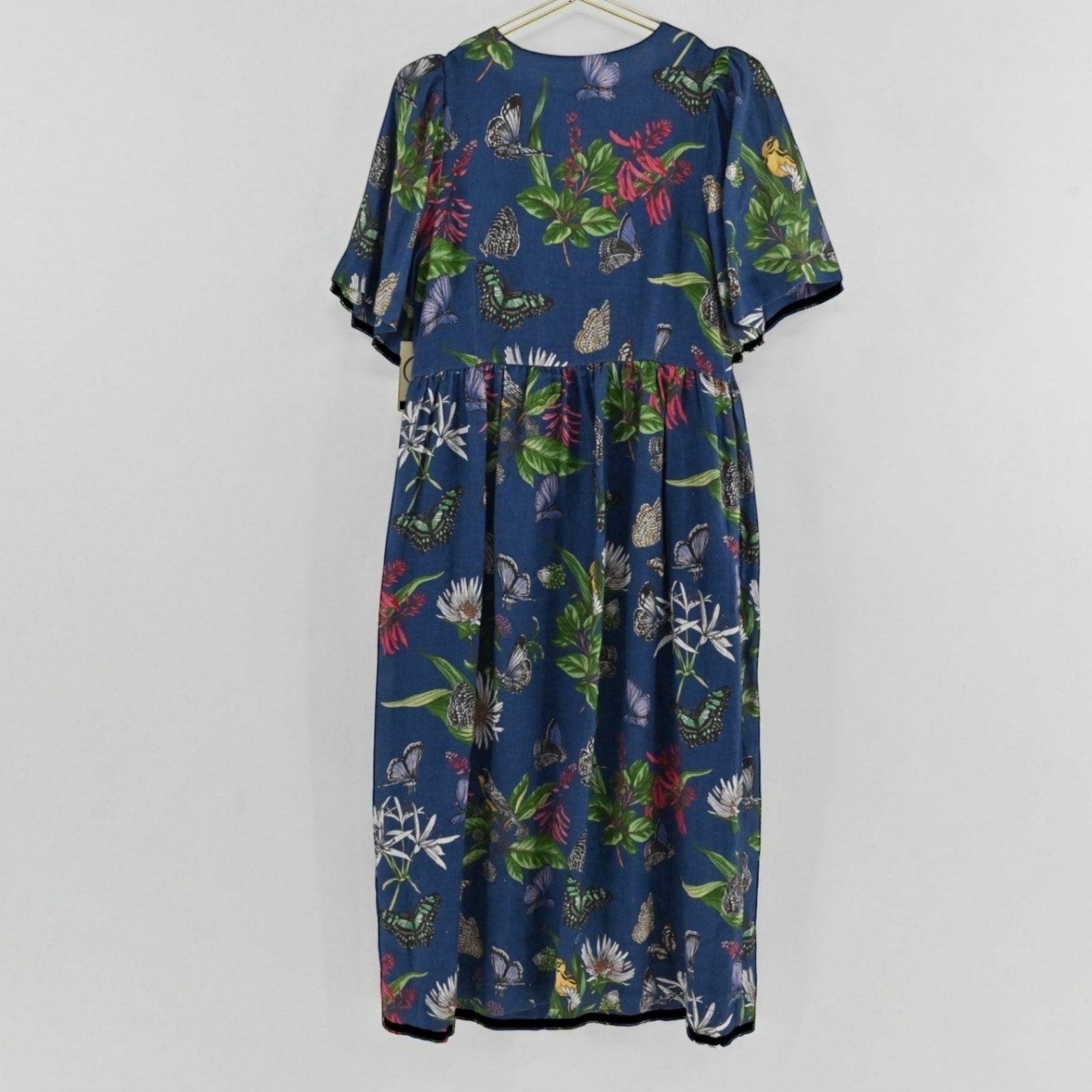 J McLaughlin Linen Maxi Dress Size L