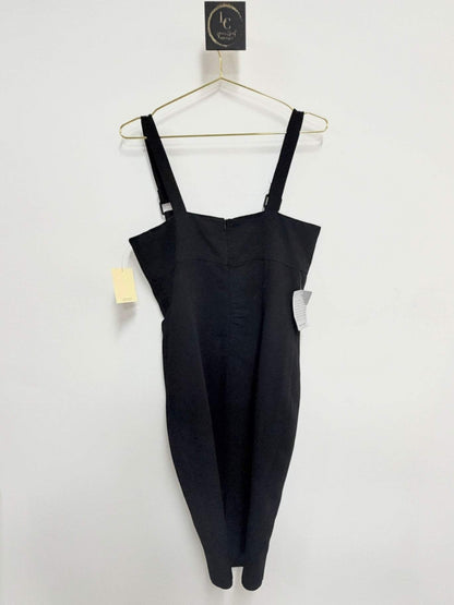 Bardot Black Bodycon Midi Size 8