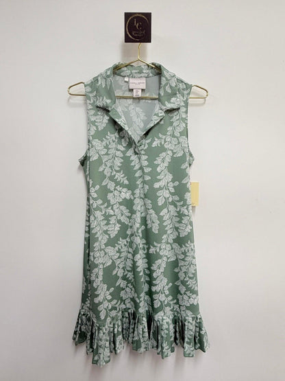 Laura Ashley Sage Floral Dress Size M