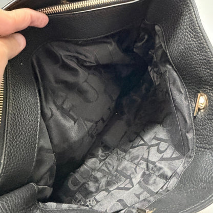 Furla Chain Tote Bag Black