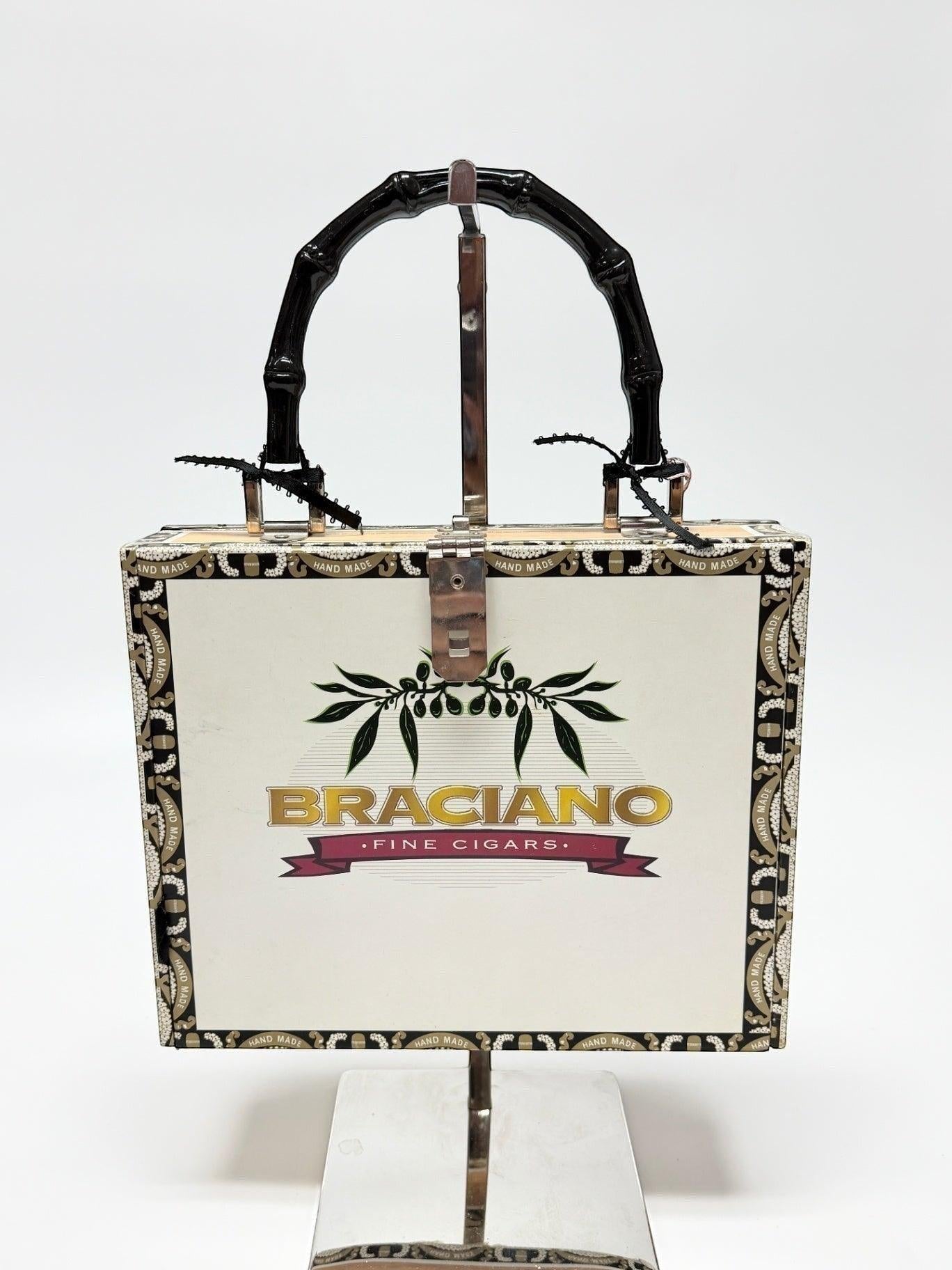 Braciano Vermouth Bianco Cigar Box Purse