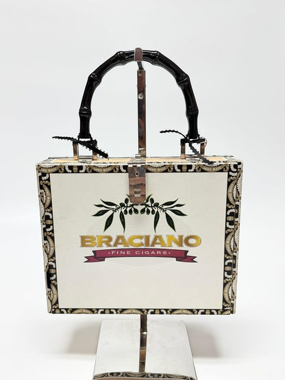 Braciano Vermouth Bianco Cigar Box Purse