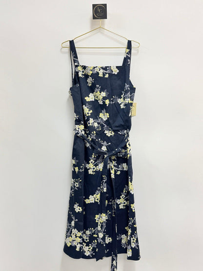 Rachel Roy Navy Floral Dress Size 20W