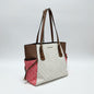 Michael Kors Color-Block Logo Tote